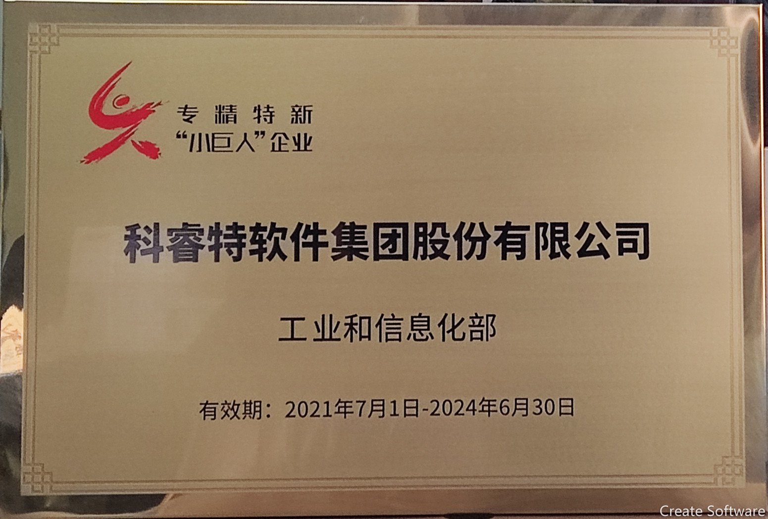 國(guó)家專精特新小巨人企業(yè)